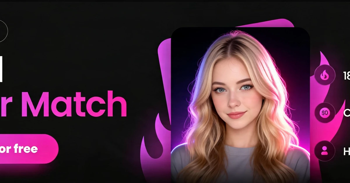 What is GoLove AI showing the companion matching and chat interface